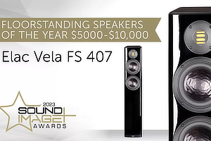Elac Vela FS 407 награждена ведущим австралийским журналом в области Hi-Fi