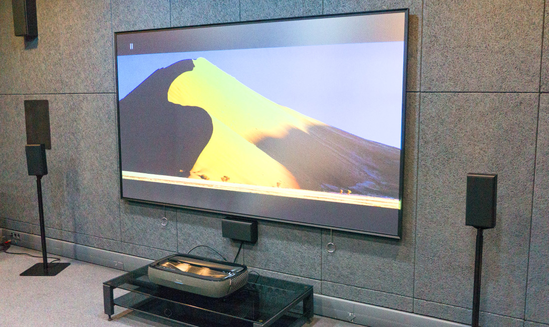 Digis Audio, Laser TV 100L9G, M&K Sound Movie 5.1