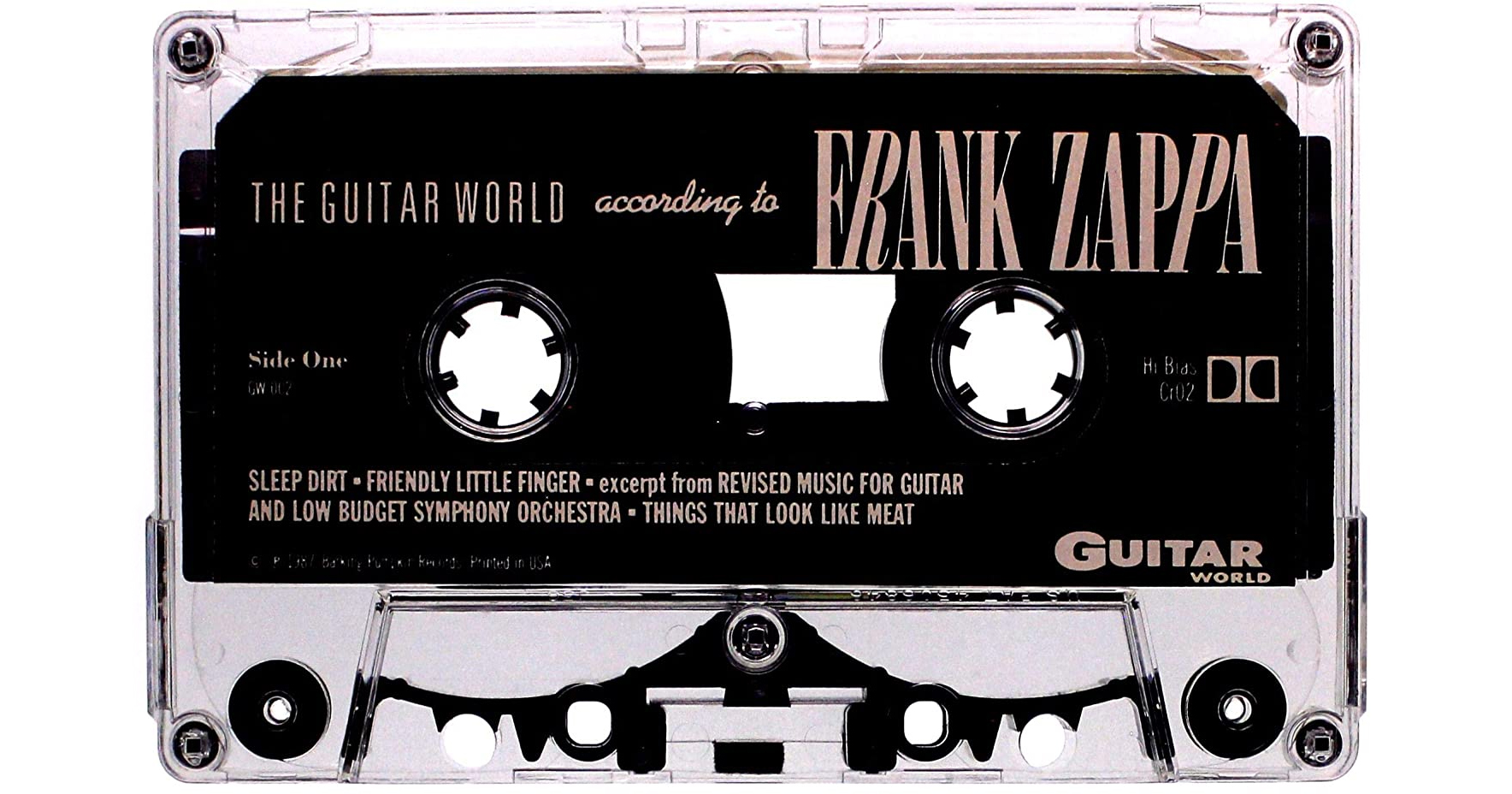 Виниловая пластинка FRANK ZAPPA - THE GUITAR WORLD ACCORDING