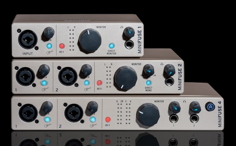 Arturia анонсировала обновленную серию звуковых USB-интерфейсов