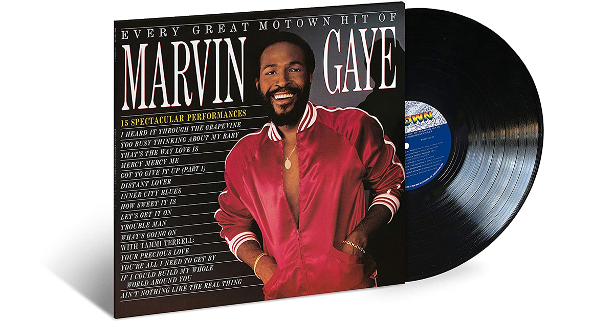 Виниловая пластинка MARVIN GAYE - EVERY GREAT MOTOWN HIT OF MARVIN GAYE: 15 SPECTACULAR PERFORMANCES