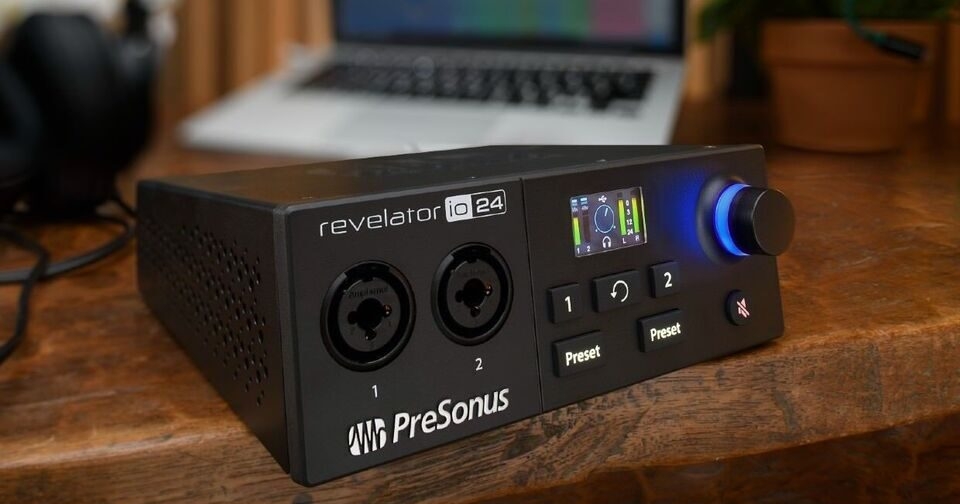 Компактный USB-интерфейс PreSonus Revelator io24