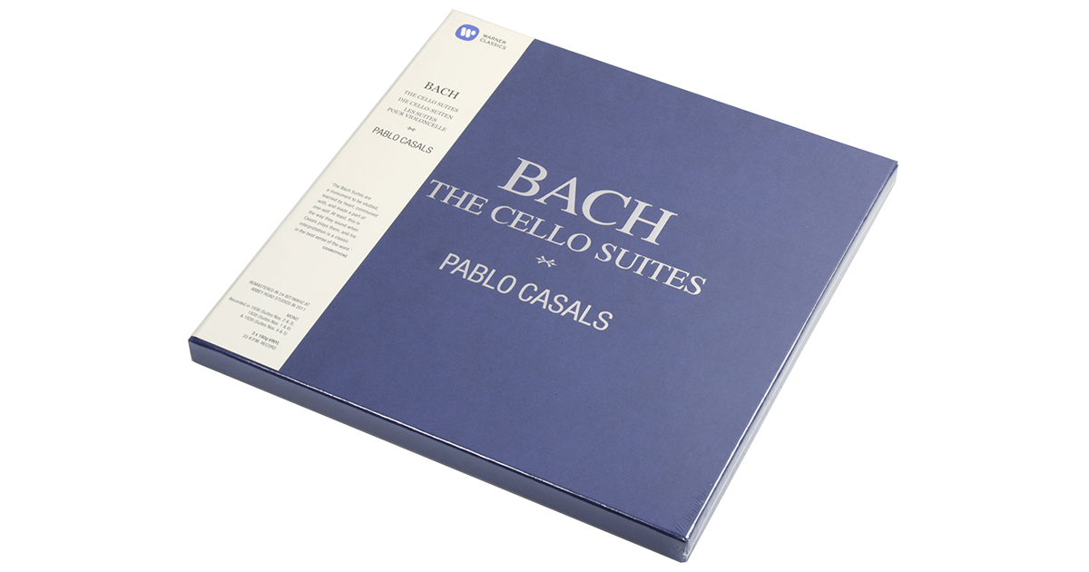 Виниловая пластинка PABLO CASALS - BACH: THE CELLO SUITES (3 LP)