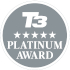 T3 Platinum Award