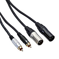 Кабель межблочный 2XLR-2RCA Bespeco EAY2X2RR