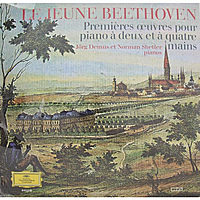 Винтажная виниловая пластинка BEETHOVEN - THE YOUNG BEETHOVEN: EARLY PIANO MUSIC FOR TWO & FOUR HANDS (JORG DEMUS, NORMAN SHETLER)