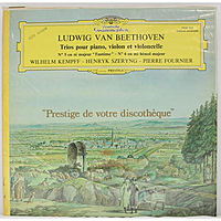 Винтажная виниловая пластинка BEETHOVEN - TRIO POUR PIANO, VIOLON ET VIOLONCELLE (KEMPFF, SZERYNG, FOURNIER)