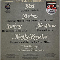 Виниловая пластинка ВИНТАЖ - BRAHMS - HUNGARIAN DANCE № 5; BIZET - CARMEN PRELUDE; BERLIOZ - RAKOCZI MARCH FROM DAMNATION OF FAUST; GINASTERA - PANAMBI SUITE; RIMSKY-KORSAKOV - PROCESSION OF THE NOBLES FROM MLADA (VOL. 3)