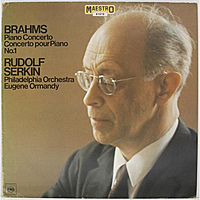 Винтажная виниловая пластинка BRAHMS - PIANO CONCERTO № 1 (RUDOLF SERKIN)