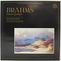 Винтажная виниловая пластинка BRAHMS - PIANO QUINTET (RUDOLF SERKIN, BUDAPEST STRING QUARTET)