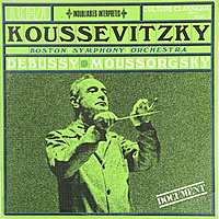 Винтажная виниловая пластинка  DEBUSSY: LA MER; MOUSSORGSKY - RAVEL:TABLEAUX D' UNE EXPOSITION (MONO)
