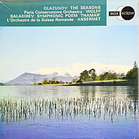 Винтажная виниловая пластинка GLAZUNOV: THE SEASONS, BALAKIREV: SYMPHONIC POEM "THAMAR"
