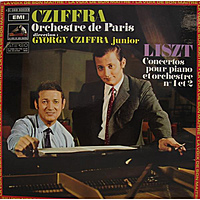 Виниловая пластинка ВИНТАЖ - LISZT - CONCERTOS POUR PIANO ET ORCHESTRE № 1 ET 2 (GYORGY CZIFFRA)