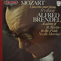 Виниловая пластинка ВИНТАЖ - MOZART - CONCERTOS POUR PIANO № 18 ET 27 (ALFRED BRENDEL)