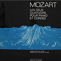 Виниловая пластинка ВИНТАЖ - MOZART - LES DEUX QUATUORS POUR PIANO ET CORDES (ROBERT RIEFLING)