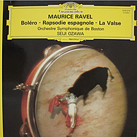 Винтажная виниловая пластинка  RAVEL - BOLERO, RAPSODIE ESPAGNOLE, LA VALSE (BOSTON SYMPHONY ORCHESTRA)