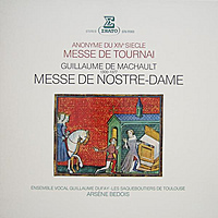 Виниловая пластинка ВИНТАЖ - РАЗНОЕ - ANONYME DU XIVe SIECLE - MESSE DE TOURNAI; GUILLAUME DE MACHAULT - MESSE DE NOSTRE-DAME (ENSEMBLE VOCAL GUILLAUME DUFAY)