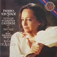 Винтажная виниловая пластинка CANTELOUBE - CHANTS D'AUVERGNE VOL. 2, TRIPTYQUE (FREDERICA VON STADE)