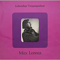 Винтажная виниловая пластинка LEBENDIGE VERGANGENHEIT - MAX LORENZ
