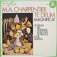 Винтажная виниловая пластинка M. A CHARPENTIER - TE DEUM, GRAND MAGNIFICAT (ORCHESTRE DE CHAMBRE JEAN-FRANÇOIS PAILLARD)