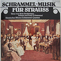 Винтажная виниловая пластинка SCHRAMMEL-MUSIK FUR STRAUSS (KLASSISCHES WIENER SCHRAMMEL-QUARTETT)