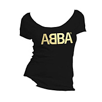 Футболка женская ABBA - Logo Gold