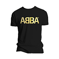 Футболка мужская ABBA - Logo Gold