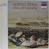 Винтажная виниловая пластинка ALBENIZ - IBERIA, NAVARRA, CANTOS DE ESPANA