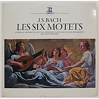 Винтажная виниловая пластинка J.S. BACH - LES SIX MOTETS (CHORALE HEINRICH SCHUTZ & ENSEMBLE INSTRUMENTAL DE HEILBRONN)