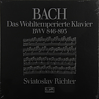 Виниловая пластинка SVIATOSLAV RICHTER - BACH: THE WELL-TEMPERED CLAVIER (BOOKS I + II) (6 LP)