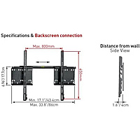 Кронштейн для телевизора Barkan model 40 60" Max