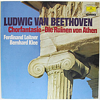 Винтажная виниловая пластинка BEETHOVEN - CHORFANTASIE, DIE RUINEN VON ATHEN (BERNHARD KLEE, FERDINAND LEITNER)
