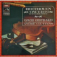 Винтажная виниловая пластинка BEETHOVEN - CONCERTO OP. 61 (D. OISTRAKH)