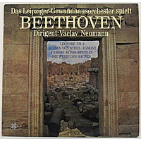 Винтажная виниловая пластинка BEETHOVEN - LEONORE № 3, RUINEN VON ATHEN, EGMONT, FIDELIO, KONIG STEPHAN, DIE WEIHE DES HAUSES (VACLAV NEUMANN)