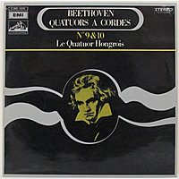 Винтажная виниловая пластинка BEETHOVEN - QUATUORS A CORDES № 9 & 10 (DISQUE 6) (LE QUATUOR HONGROIS)