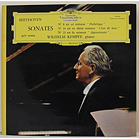 Винтажная виниловая пластинка BEETHOVEN - SONATES (№ 8 EN UT MINEUR "PATHETIQUE", № 14 EN UT DIESE MINEUR "CLAIR DE LUNE", № 23 EN FA MINEUR "APPASSIONATA") (WILHELM KEMPFF)