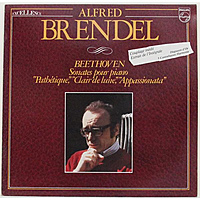 Винтажная виниловая пластинка BEETHOVEN - SONATES POUR PIANO "PATHETIQUE", "CLAIR DE LUNE", "APPASSIONATA" (ALFRED BRENDEL)