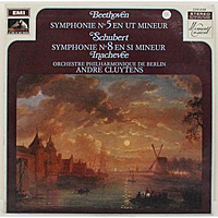 Винтажная виниловая пластинка BEETHOVEN - SYMPHONIE № 5 EN UT MINEUR; SCHUBERT - SYMPHONIE № 8 EN SI MINEUR “INACHEVEE” (ANDRE CLUYTENS)