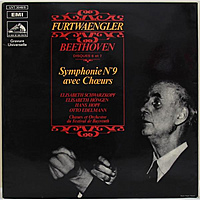 Винтажная виниловая пластинка BEETHOVEN - SYMPHONIE № 9 AVEC CH&#338;URS (DISQUES 6 ET 7) (ELISABETH SCHWARZKOPF, ELISABETH HONGEN, HANS HOPF, OTTO EDELMANN)
