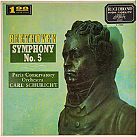 Винтажная виниловая пластинка BEETHOVEN - SYMPHONY № 5 IN C MINOR, OP. 67 (CARL SCHURICHT) (MONO)