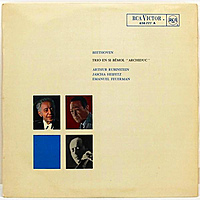 Винтажная виниловая пластинка BEETHOVEN - TRIO EN SI BEMOL "ARCHIDUC" (ARTHUR RUBINSTEIN, JASCHA HEIFETZ, EMANUEL FEUERMAN)