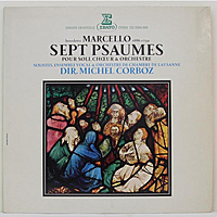 Винтажная виниловая пластинка BENEDETTO MARCELLO - SEPT PSAUMES (ENSEMBLE VOCAL & ORCHESTRE DE CHAMBRE DE LAUSANNE)