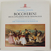 Винтажная виниловая пластинка BOCCHERINI - DEUX CONCERTOS POUR VIOLONCELLE: № 9 ET 10 (FREDERIC LODEON)