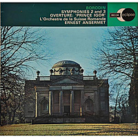 Винтажная виниловая пластинка BORODIN - SYMPHONIES 2 AND 3, OVERTURE: "PRINCE IGOR" (ERNEST ANSERMET)