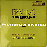 Винтажная виниловая пластинка BRAHMS - CONCERTO № 2 EN SI BEMOL, OP. 83 (SVIATOSLAV RICHTER PIANO) (MONO)