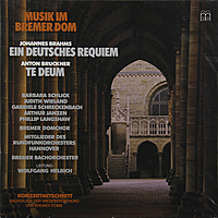 Виниловая пластинка BRAHMS - EIN DEUTSCHES REQUIEM / BRUCKNER ANTON - TE DEUM (2 LP)