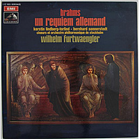 Винтажная виниловая пластинка BRAHMS - UN REQUIEM ALLEMAND (WILHELM FURTWANGLER)