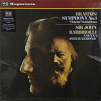 Виниловая пластинка BRAHMS SYMPHONY NO.3 - SIR JOHN BARBIROLLI CONDUCTS THE VIENNA PHILHARMONIC ORCHESTRA