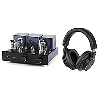 Ламповый стереоусилитель Cayin CS-55A (KT88) + Radiotehnika TD01C Black