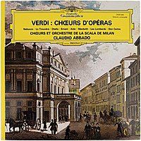 Винтажная виниловая пластинка VERDI: CHOEURS D'OPERAS (CHOEURS ET ORCHESTRE DE LA SCALA DE MILAN